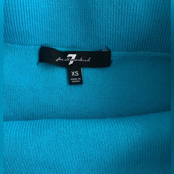 7 for all mankind Blue Sweater set - Picture 4 of 4